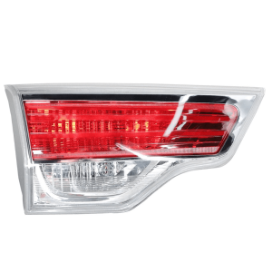 Top Gear Motors Rear Driver Side Left Inner Tail Light Lamp for Toyota Highlander 2014–2016, Halogen, Direct Replacement