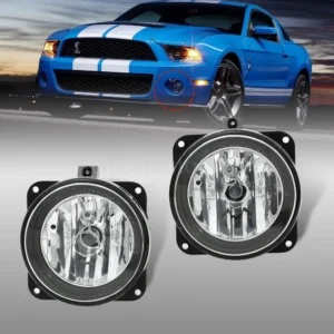 For 03-04 Ford Cobra 05-07 Escape Fog Light Clear Lens Front Bumper Driving Lamp