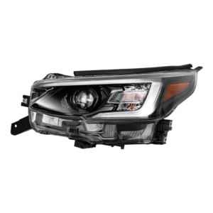 Top Gear Motors Left LED Headlight Assembly for Subaru Legacy and Outback 2020 Driver Side Black Housing Clear Lens Replacement