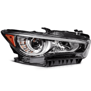 Top Gear Motors Right Side Headlight Assembly for 2014–2022 Infiniti Q50 with LED Daytime Running Light