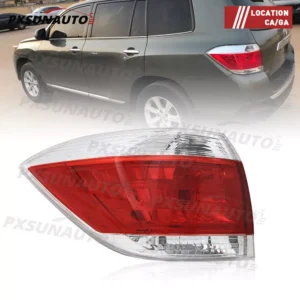 For 2011 2012 2013 Toyota Highlander Tail Light Lamp Taillight Left Driver LH