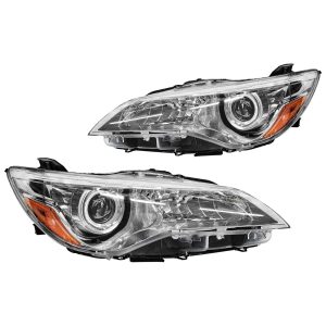 Top Gear Motors Headlight Assembly Set for Toyota Camry 2015–2017 LE SE Left and Right Halogen Headlamp
