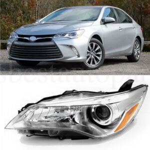 Fits Toyota Camry 2015-2017 Headlights Driver Left Side Headlamps Replacement LH