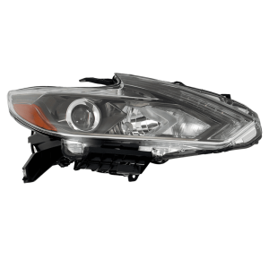 Top Gear Motors Right LED Headlight for Nissan Altima 2016–2018 Chrome Housing Passenger Side Replacement