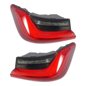 Top Gear Motors LED Outer Tail Light Pair for BMW 3-Series 2019-2022 Red Clear