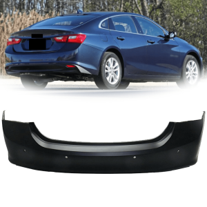 Top Gear Motors 2016–2018 Chevrolet Malibu Rear Bumper Cover Primed w Park Assist