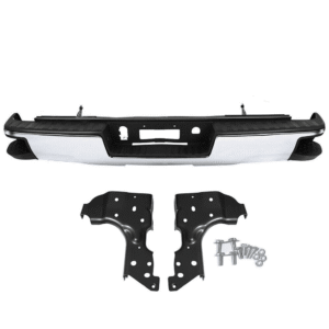 Top Gear Motors 2014–2018 Chevy Silverado GMC Sierra 1500 Chrome Rear Step Bumper Assembly