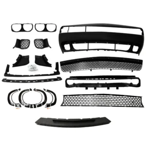 Front Bumper kit + Fender Flares for 2015-2023 Dodge Challenger Hellcat Style