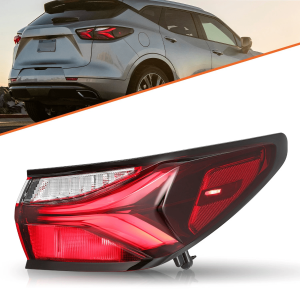 Top Gear Motors Tail Light for 2019–2022 Chevrolet Blazer LED Outer Right Passenger Side Brake Lamp